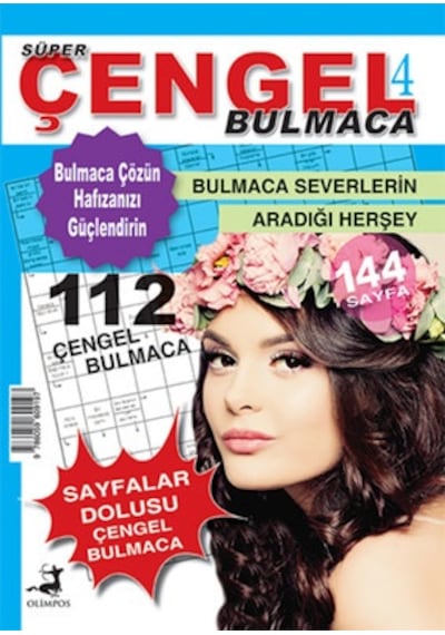 Süper Çengel Bulmaca 4- Olimpos Yayınları