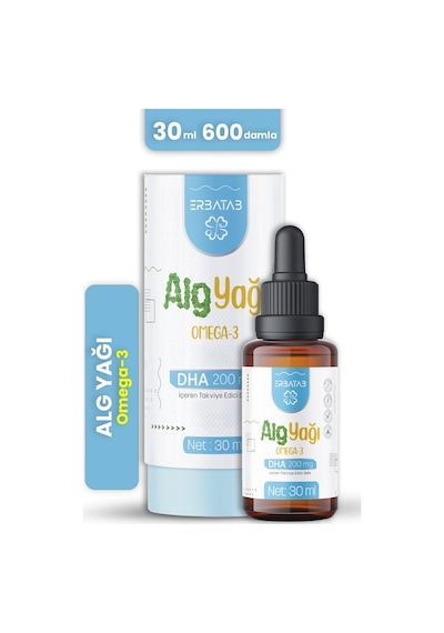 Erbatab Alg Yağı Omega3 30 ML