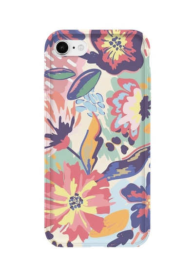 İphone 6 Uyumlu Baskılı Şeffaf Telefon Kılıfı Koleksiyon: Floraluxe Botanica 2