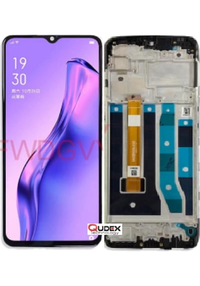 Oppo A31 Cph2015 Lcd Ekran Dokunmatik Çıtalı Beyaz