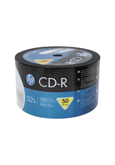 HP Cd-R 700Mb-80Mın 52X 50 Li Shrink