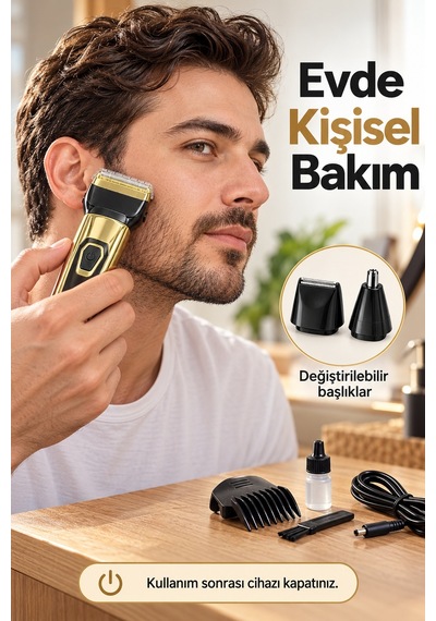 Saç Sakal Tıraş Makinesi
