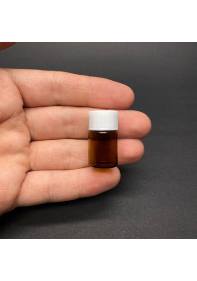 2 Ml Beyaz Kapaklı Kahverengi Cam Şişe , 2 Cc Kapaklı Cam Şişe X 24 Adet