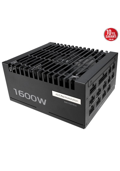 Asus Pro Ws 1600w Platinum 80+ Platinum Pcıe 5.1 Full Modüler Atx 3.1 Güç Kaynağı 10 Yıl