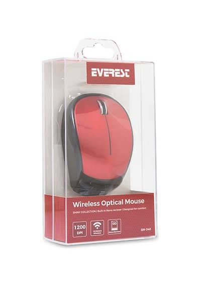Everest SM-340 Süper Sessiz Kablosuz Optik Mouse