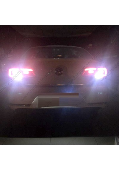 Fardoktoru Vw Passat B7 Beyaz Led Geri Vites Led Ampulü W16W T15