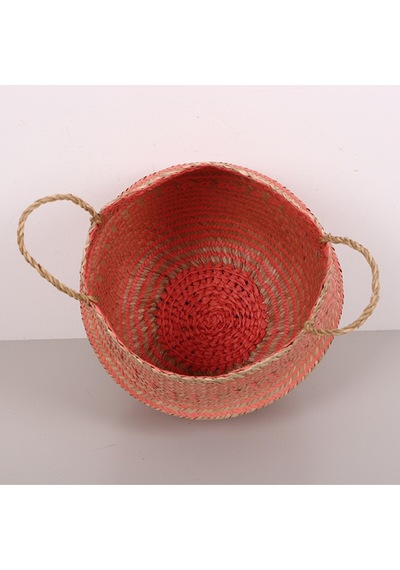 Çilek 35x30x40 Cm. L Deniz Sazı Katlanabilir Sepet Mix
