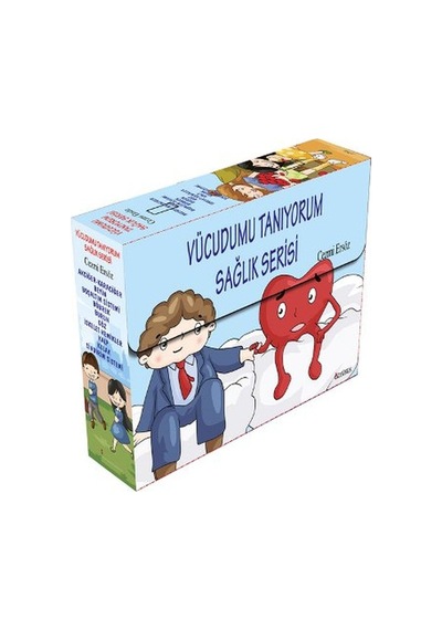 Vücudumu Tanıyorum Sağlık Serisi - 10 Kitap Takım - Cezmi Ersöz - Özyürek Yayınevi