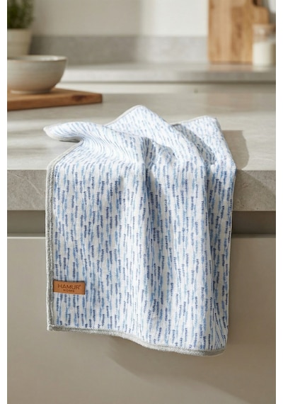 Mikrofiber Mutfak Havlusu 2'li Bulaşık Cam Kurulama Bezi Seti 40x60 cm 506