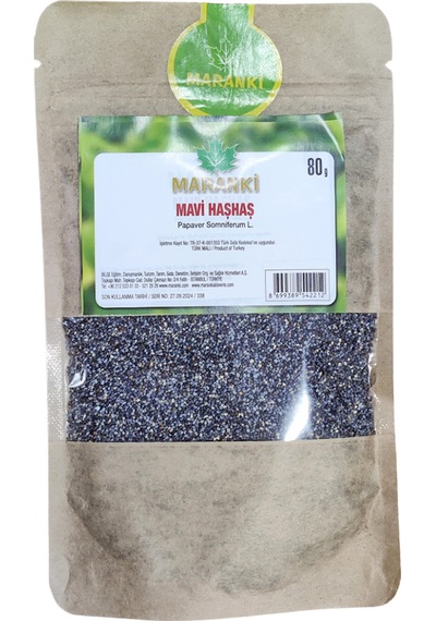 Maranki Mavi Haşhaş 80 G