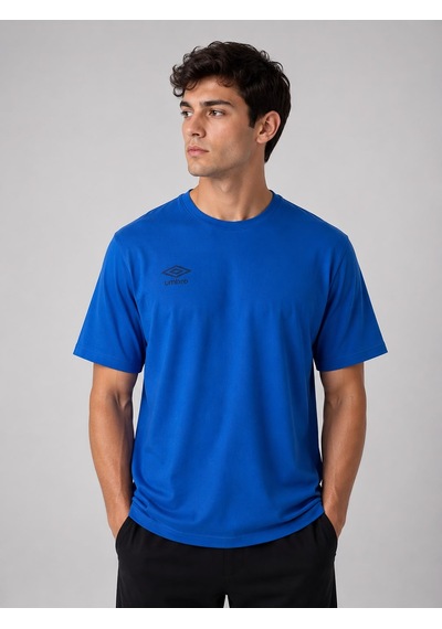 Umbro Season Erkek Mavi Pamuklu Spor Tişört Nf0150