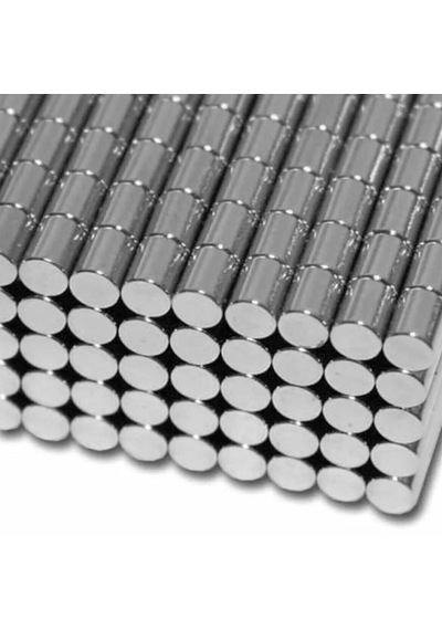 Ø4x4 Mm N35 Neodyum Mıknatıs-10 Adet