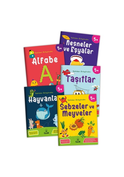 5 Yaş Noktaları Birleştirelim Okul Öncesi Eğitici Aktivite Seti