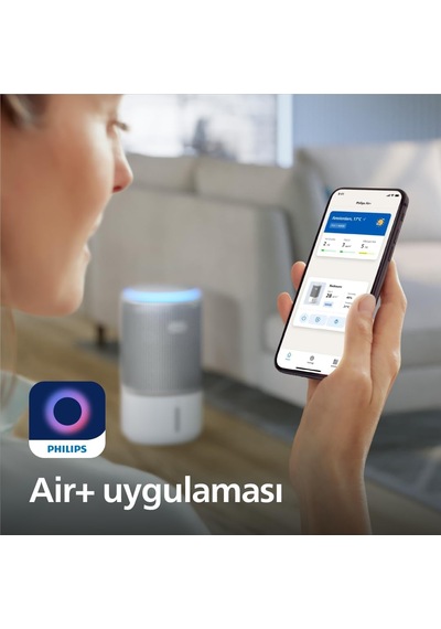 3400 Serisi 2'si 1 Arada Hava Temizleyici Ve Nemlendirici, Hepa Nanoprotect + Aktif Karbon Filtre, 650ml/sa Nemlendirme, Diğer