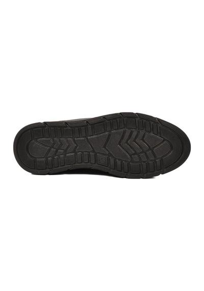 Ayakmod Premium Siyah Hakiki Deri Anatomik Erkek Casual Ayakkabı 3704 M