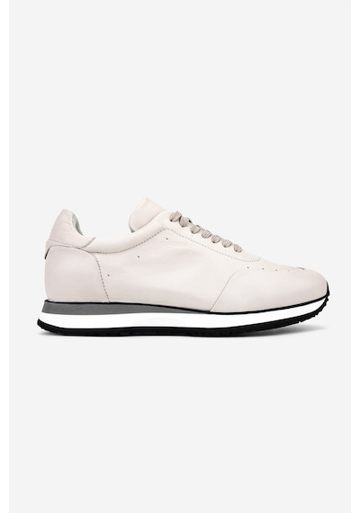 Valmenti Erkek Hakiki Deri Kırık Beyaz Sneakers & Spor Ayakkabı 99 C3924 Erk Ayk Y26 Off Whıte