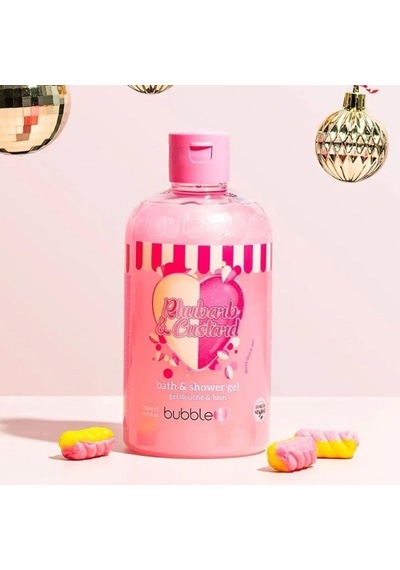 Bubble T Rhubab & Custard Bath & Shower Gel 500 Ml Duş Jeli Diğer