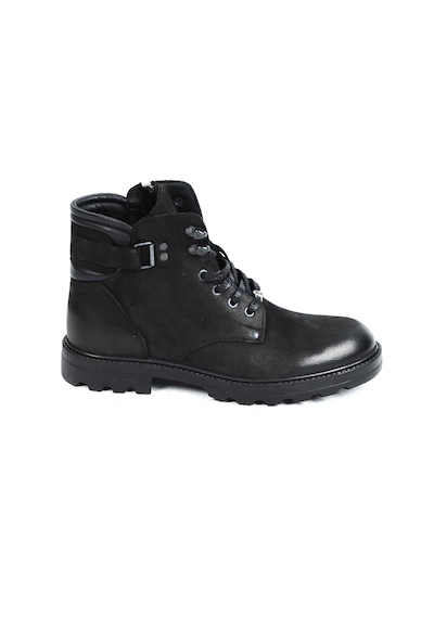 Pierre Cardin 77500 Kauçuk %100 Deri Kışlık Erkek Bot 001