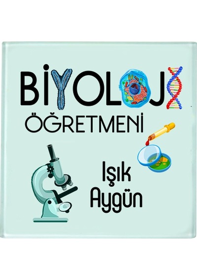 Biyoloji Öğretmenine Hediye - Öğretmenler Günü Isimli Hediye Seti