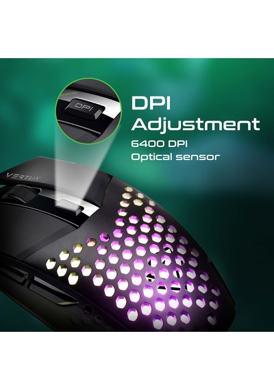 Vertux Katana Kablolu RGB Optik Oyuncu Mouse
