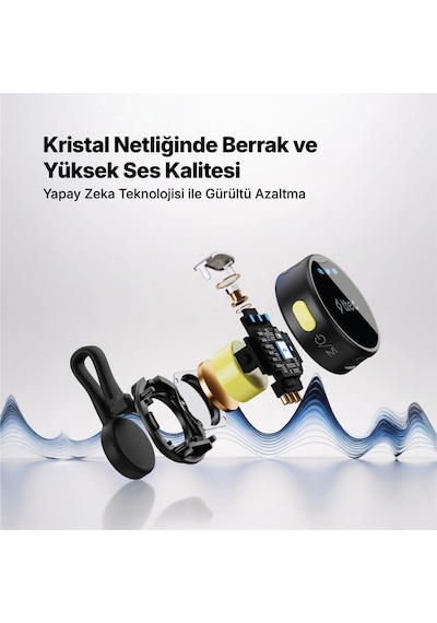 Ttec GoMic Pro 2’li Evrensel Kablosuz Yaka Mikrofon Kiti