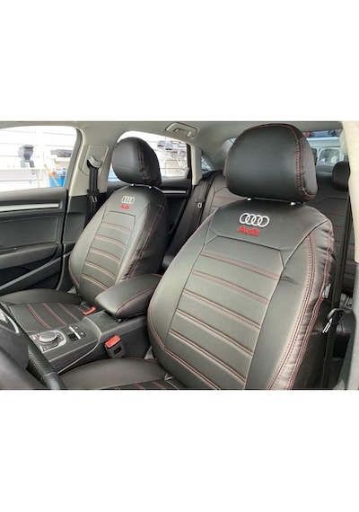 Audi A3 Araca Özel Deri Oto Koltuk Kılıf (500515401)