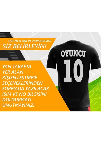 Acr Giyim Kişiye Özel Futbol Forması - Dizayn : Yıldırım