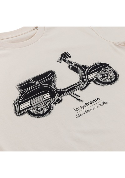 Fuel Sıp T-shirt - Life İs Better On A Rally Beyaz / Sıp