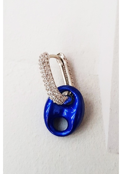 TEKLİ BABY LOVE BLUE NİGHT GÜMÜŞ KÜPE