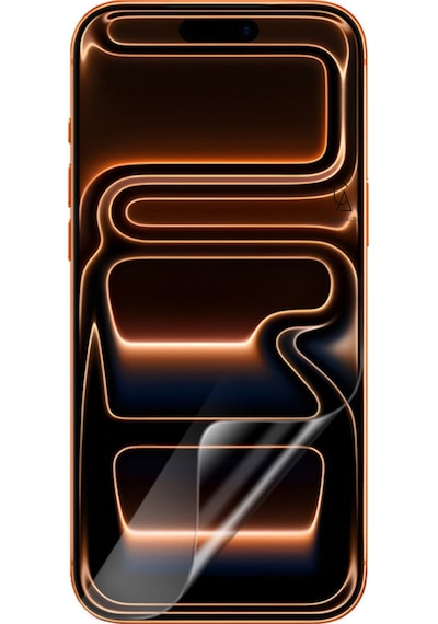 Apple Uyumlu iPhone 17 Pro Max Içi Kadife Lansman Kılıf Ve Mat Seramik Tam Kaplayan Ekran Koruyucu Lila