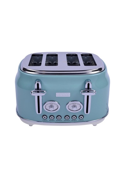Berghoff Gem Retro Mint Yeşil Dört Dilim Ekmek Kızartma Makinesi