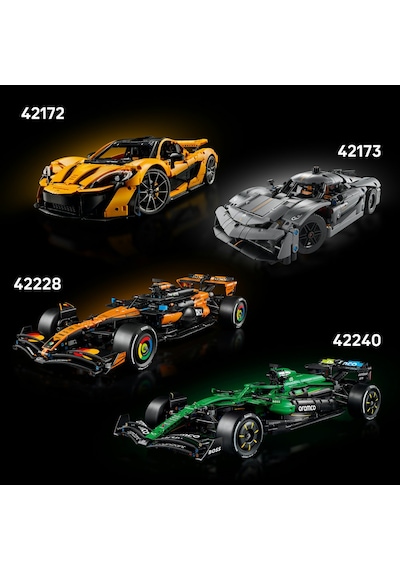 LEGO® Technic Koenigsegg Sadair’s Spear Mega Araba 42232 - Yetişkinler için Mühendislik Modeli Yapım Seti (4104 Parça)