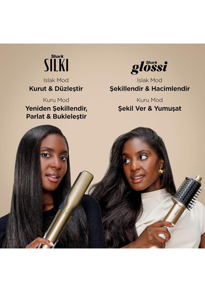 Shark Glam 5 Başlıklı Düz,dalgalı Ve Bukleli Çok Amaçlı Saç Şekillendirici Hd6051seu Genel