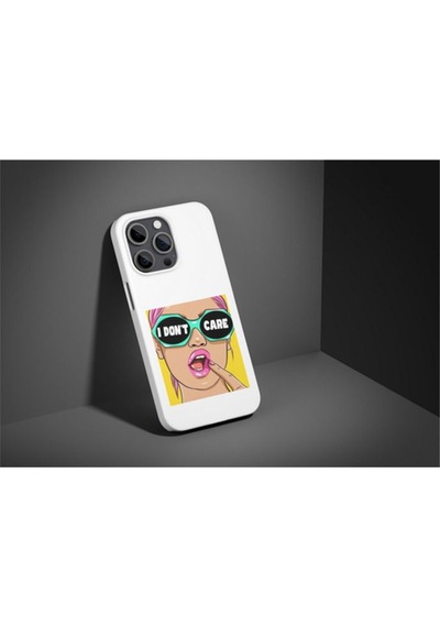 Apple Uyumlu iPhone I Don' T Care Tüm Modellere Kılıf 678x111213141516 Plus