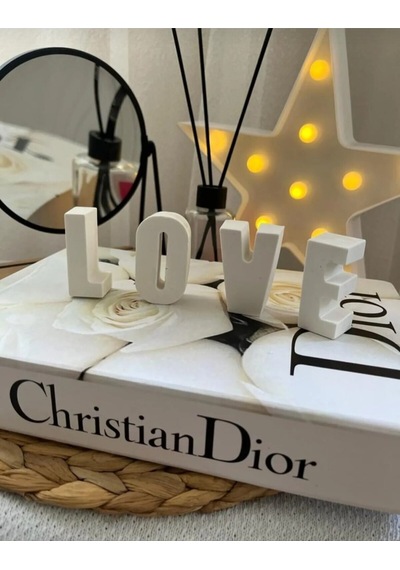 Love Dekoratif Yazı Süs Eşyası Love Bıblo Dekor Obje