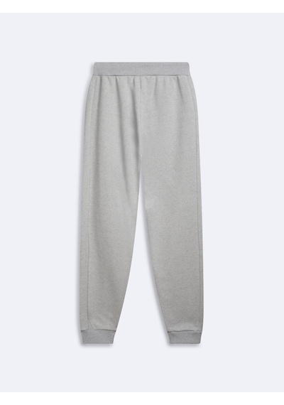 LTB Regular Fit Ribanalı Lastik Paça Gri Eşofman