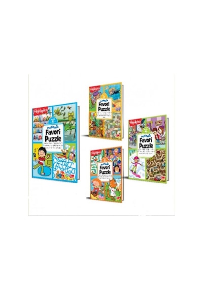 Highlights Puzzlemania Favori Puzzle 4 Lü Set