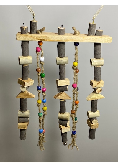 Papağan Oyuncağı 35cmx25cm Kuş Oyuncağı