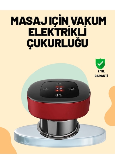 Zengemtx 4 Ü 1 Arada Elektrikli Çukurluk Masaj Seti Isı Masaj Ve Kırmızı Işık