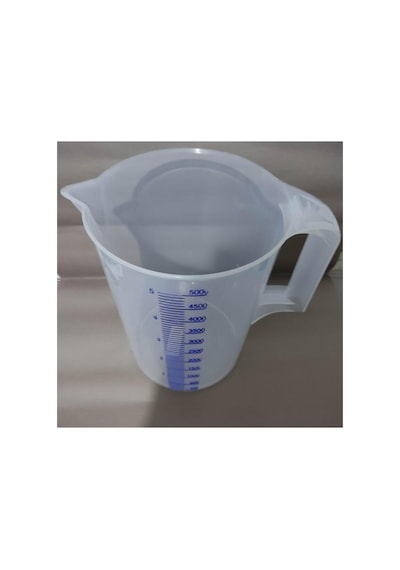 5 Lt Ölçme Kabı Şeffaf, Dayanıklı Plastik Mutfak Ölçü Kabı Süper Ürün Diğer