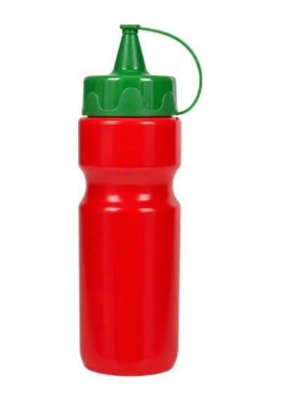 Sosluk Ketçap Mayonez Hardal Yağlık Şişe Seti Sıkılabilir Plastik Sos Şişe Seti 660 Ml 3 Adet Çok Renkli
