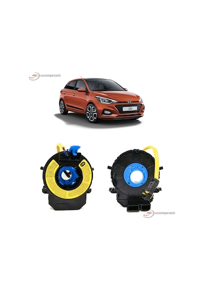Hyundai I20 2008-2014 Direksiyon Kumandali Airbag Zemberegi 413771864