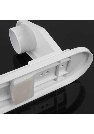Banyo Mutfak Yapışkanlı Vidalı Kağıt Havluluk Havlu Askı Aparatı Plastik Beyaz Diğer