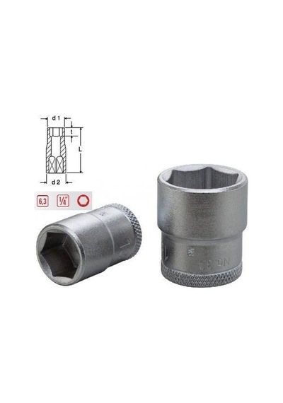 Altaş 23mm 3/4'' Tek Lokma 6 Köşe