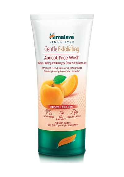 Himalaya Since 1930 Peeling Etkili Hassas Yüz Temizleme Jeli, Kayısı, Aloe, Parabensiz, Tüm Ciltler, 150 Ml