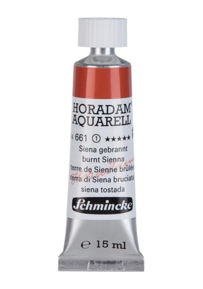 Schmincke : Horadam Aquarell Artist Sulu Boya : 15 Ml Tüp : Seri 1 661 Burnt Sienna
