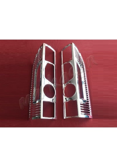 Db Chrome Peugeot Boxer Stop Çerçevesi 2006-2014 2 Parça Abs  Krom