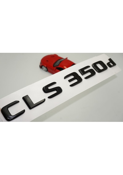 CLS 350d Bagaj Parlak Siyah ABS 3M 3D Yazı Logo