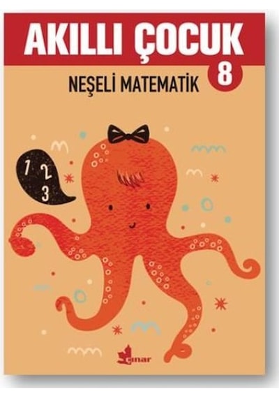 Akıllı Çocuk 8-Neşeli Matematik- Çınar Yayınları
