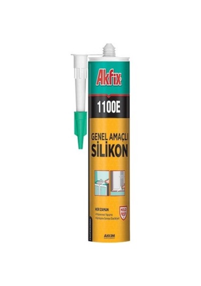 Akfix Genel Amaçlı Silikon Şeffaf
